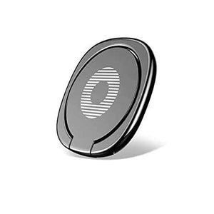 Xaxell Mobile Phone Finger Ring Holder Grip Holder & Stand - (Black)