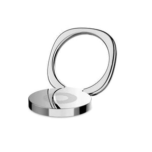Mobile Phone Finger Holder 360 Degree Rotating For All Smartphones- Silver