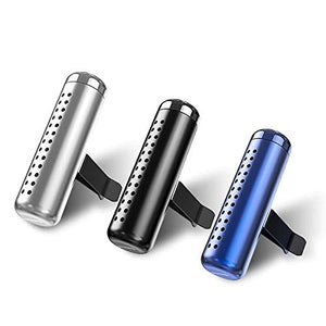 Baseus Organic Natural Car Air Freshener With 6 Pieces of 3 Flavor Fragrances(Black)